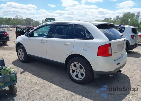 2013 Ford Edge Sel from USA, damaged, VIN 2FMDK4JC7DBA21374